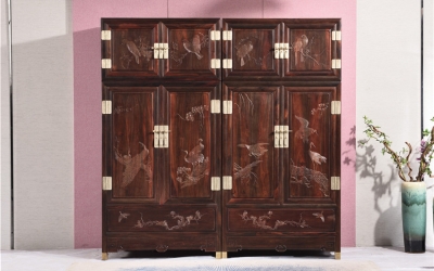 花鳥(niǎo)頂箱柜